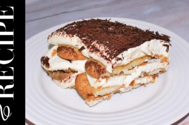 Vegan Tiramisù Recipe | Italian Vegan Dessert | Vegan Dessert Easy | The Vegan Pastry