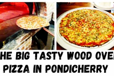 Pondicherry Street Food | Big Pizza at Xtasy cafe | Pondicherry Food Tour | Best Places to Eat
