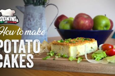 How to make the best POTATO CAKE, Cooking with an Italian