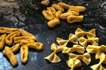 Learn How to make Fresh Homemade Pasta 3 shapes |  Simple Ingredients