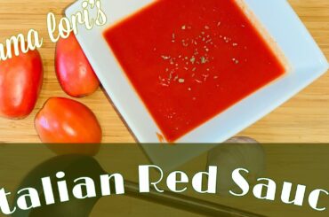 How to | make Italian style Red Sauce Recipe