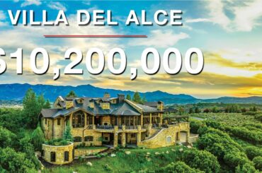 Villa del Alce - $10.2M Extraordinary European Estate at Promontory Ranch Club in Park City, Utah