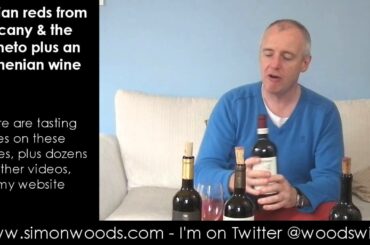 Wine with Simon Woods: Italian reds plus a rare wine from Armenia