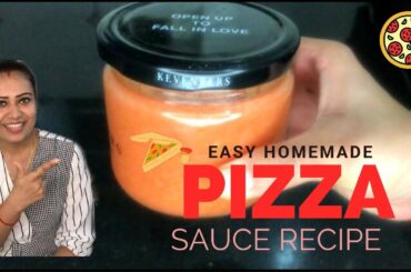 Home Made Italian Pizza Sauce | Easy and Quick Pizza Sauce Recipe | The Brown Eyed