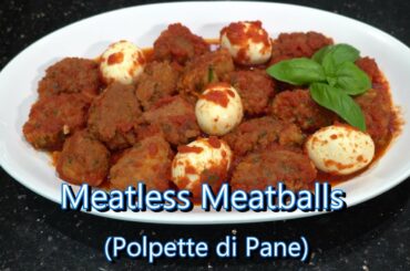 Italian Grandma Makes Meatless Meatballs (Polpette di Pane)