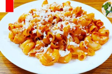 Red Sauce Pasta / Macaroni Arrabiata / Italian 3rd Recipe