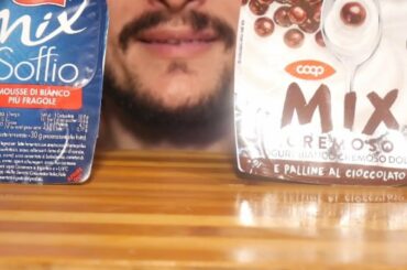 MUKBANG ITA | YOUGURT BIANCO CON CIOCCOLATO + FRAGOLA (MULLER) EATING SHOW ITALIANO *ASMR CIBO ITA