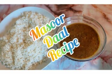 Masoor daal recipe / easy recipe / pak food italy