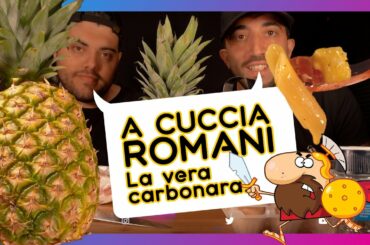 ASMR MUKBANG ITA CARBONARA + ANANAS ITALIAN FOOD ASMR VIDEO ASMR CIBO | MUKBANG ASMR ITALIAN