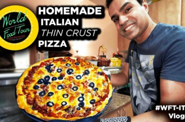 World Food Tour @Home | Ep. 1 - ITALY | Homemade thin crust PIZZA