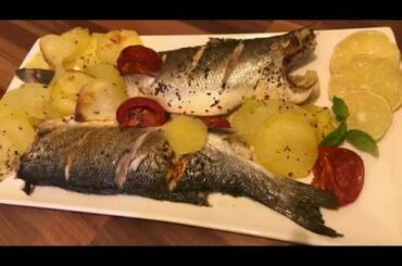 Italian Steamed fish potato | full fish fry | quick fish recipe |