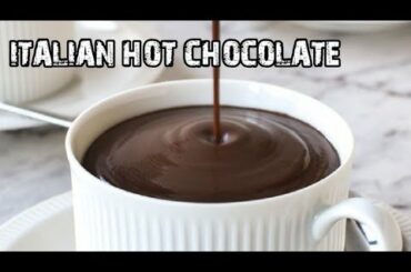 Italian Hot Chocolate Recipe | Liza's Cuisine