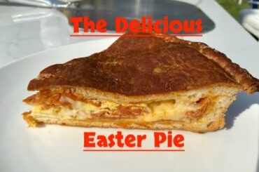 How To Make Pizza Rustica-Easter Pie / Cooking With Frankie Meatball