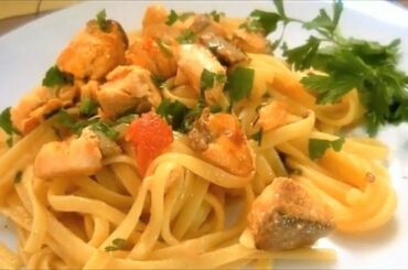 ITALIAN PASTA SALMON PASTA RECIPE PASTA WITH SALMON