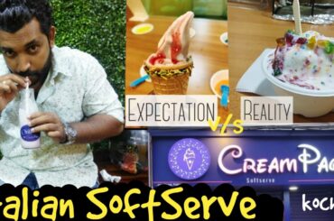 Italian SoftServe In Kochi | CreamPaw | Chillൻ | little disappointed | Food Vlog Kochi