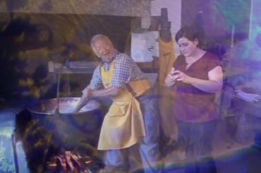 Waterfront Dining makes a tradinitional Toma Ossolana by hand [cheesewave mashup]