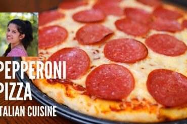 Pepperoni Pizza | Italian Recipe | 4K