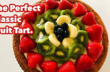 Italian Classic Soft Fruit Tart Recipe.|| Crostata Di Frutta.|| Dessert Recipe.