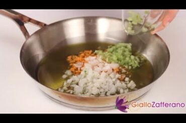 How to make mirepoix ( soffritto ) - cooking tutorial