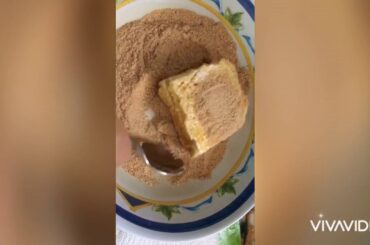 Fried Sandwich loaded with mozzarella “Mozzarella in Carrozza” from Sicily Italy