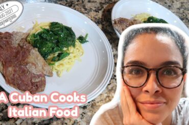 A Cuban Cooks Italian food!