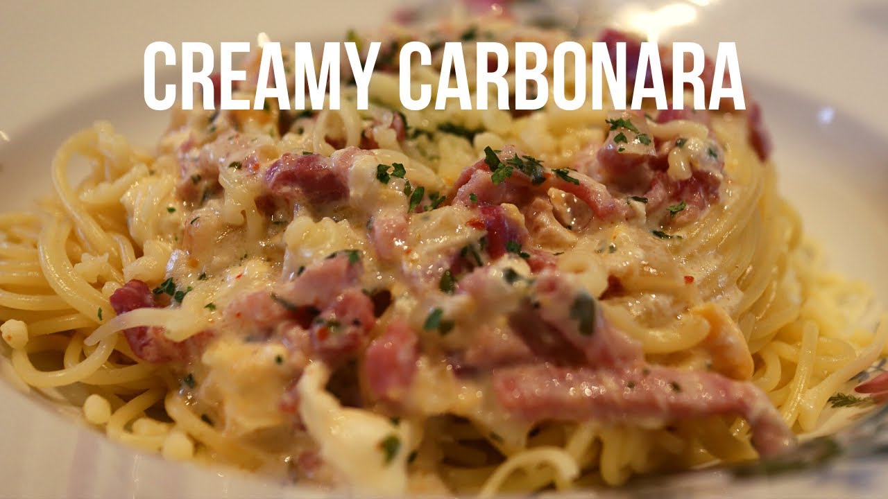 How To Make Creamy Carbonara Pasta! – Quick and Easy! How To Make Creamy Carbonara Pasta! - Quick and Easy!