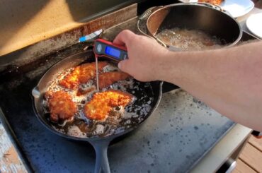 Blackstone Griddle Cooking Deep Fried Chicken 3 Ways
