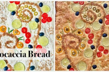 No-knead Focaccia | Easy Italian Bread