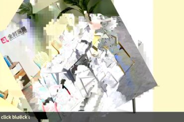 ☑Modern minimalist plastic chair household thick stool backrest dining