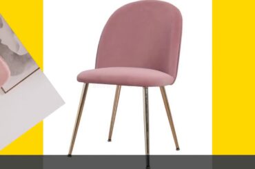 ✅Nordic light luxury dining chair home post-modern minimalist dining ta