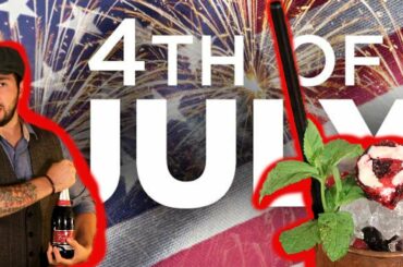 EASY SUMMER COCKTAIL - Italian makes cocktail to celebrate 4th of July