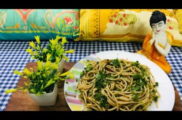 Spaghetti Aglio e Olio | Garlic Chilli Spaghetti | Italian Pasta Recipe | Recipe by AbhiZcafe
