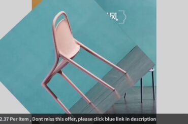 ☑Denmark Original Nordic Dining Chair Simple Modern Plastic Back Chair