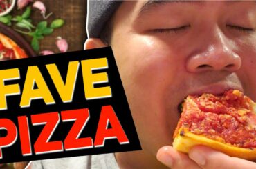 Lou Malnati's Pizza MUKBANG Gave Me Food Coma? (Rainy Day Cravings, Satisfied)