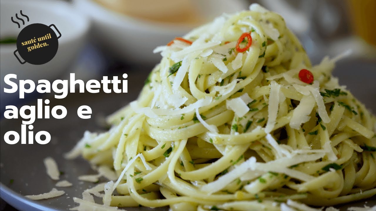 Spaghetti Aglio e Olio | Traditional Italian Recipe Spaghetti Aglio e Olio | Traditional Italian Recipe