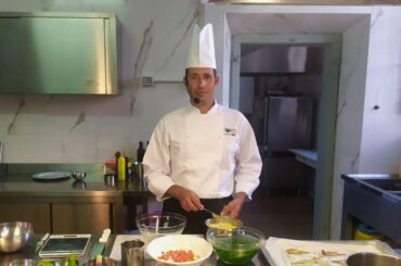 italian Cuisine | Chef Martinelli:insalata di Cous cous con pomodori, cipollotti, peperone, acciughe