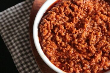 Italian Ragù | Bolognese Sauce Recipe | Tiffany's Kitchen Diary