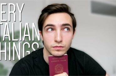 WEIRD ITALIAN HABITS | Very Italian Things I Do