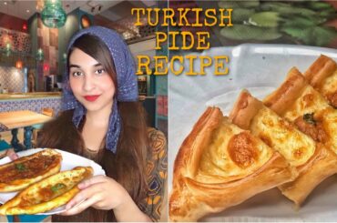 Turkish Pide Recipe | Better than Italian Pizza !