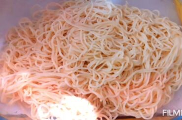 #recipe Italian style 'spaghetti with chicken'recipe ☺