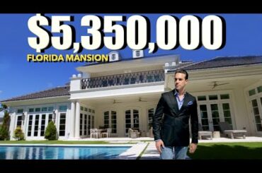 Inside a $5 Million Dollar Waterfront Mega Mansion | Luxury House Tour | Peter J Ancona-Vlog# 41