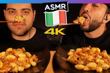 ASMR MUKBANG ITA | Gnocchi funghi e provola  | ITALIAN FOOD ASMR | VIDEO ASMR CIBO