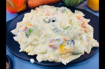 Missing Italian Food - Presenting "WHITE SAUCE PASTA" from Indian Food Shack!!