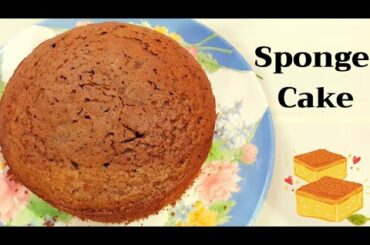 'SPONGE CAKE'  Recipe by Suraiya Siddiqui | Without Oven | Italian Cuisine | Baking in Cooker