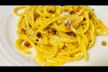 CREAMY AUTHENTIC CARBONARA | ITALIAN CARBONARA