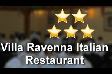Villa Ravenna Italian Restaurant Tulsa Incredible 5 Star Review by Adrienne B.