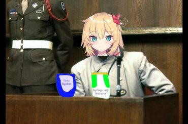 [Haachama Cooking] Haachama commits war crimes against Italy in short video [Hololive English Subs]