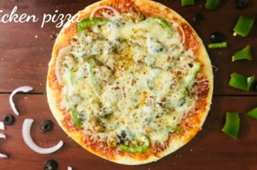 Chicken pizza | pizza | Italian recipe | love at first bite | Arun karthick N