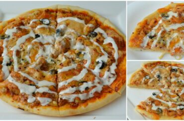 CREAMY PIZZA / Malai Boty Pizza ORIGINAL RECIPE by (YES I CAN COOK)