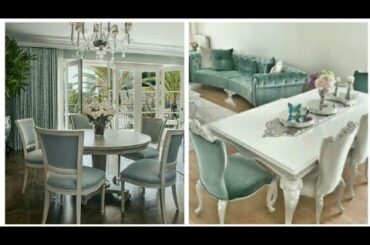 Modern dining room design. Latest and unique dining room #diningtable #diningchair .